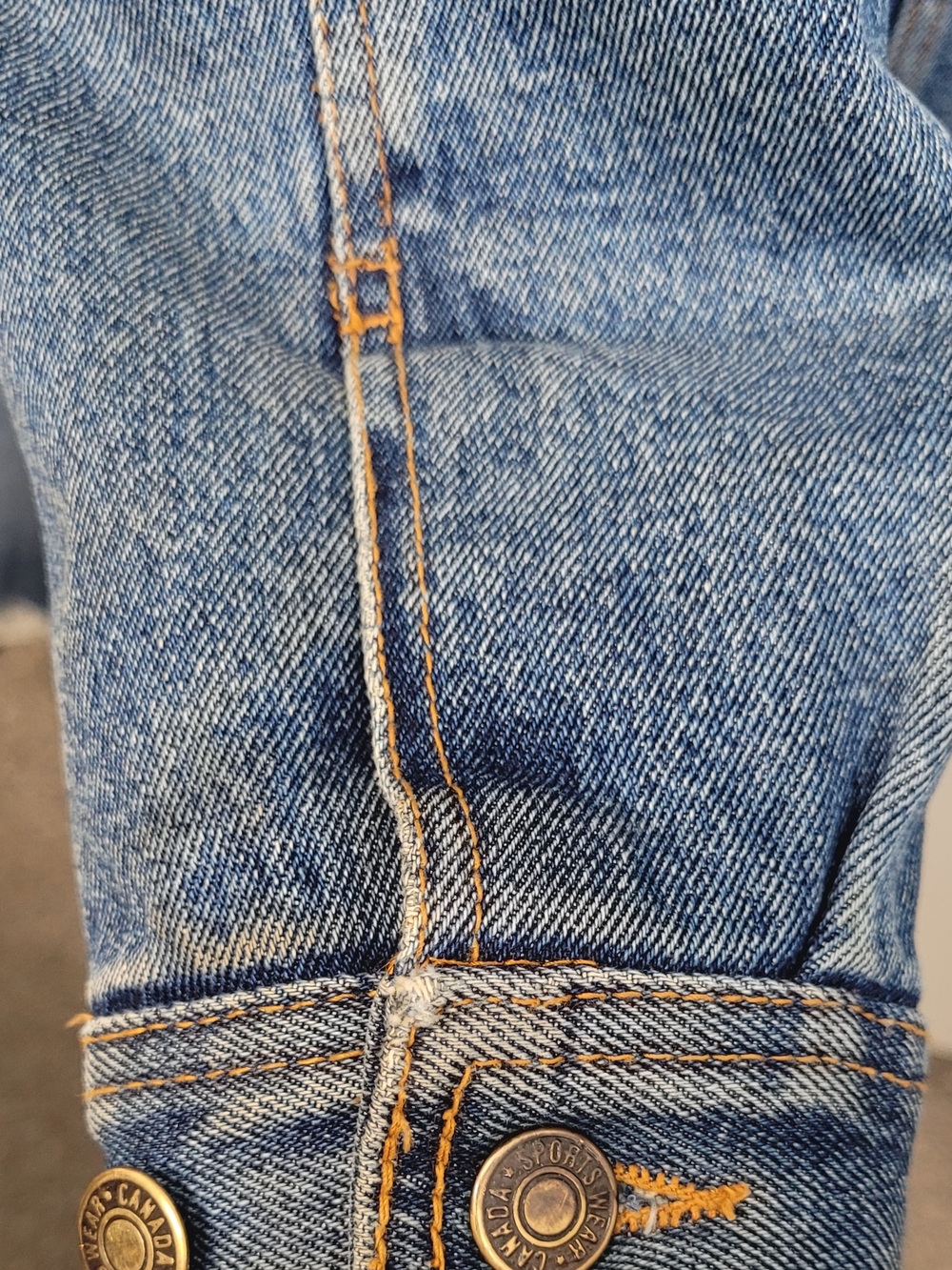 Canada Sportswear Lined Denim Jacket - Picture 5 of 16